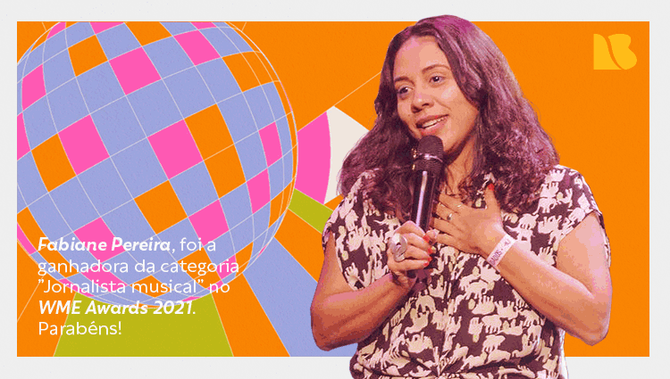 Fabiane Pereira ganha prêmio no WME Awards
