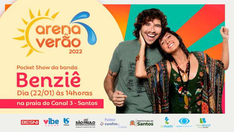Pocket Show com Benziê na Arena Verão!