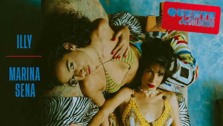 Marina Sena e Illy juntas em “Quente e Colorido”
