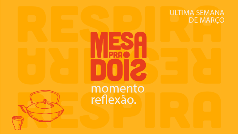 Confira aqui os textos do “respira” da última semana de março!
