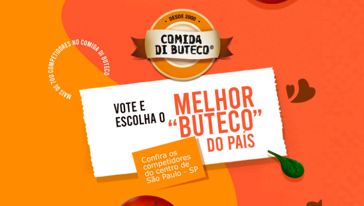Veja os participantes do Comida di Buteco no centro da capital Paulista.