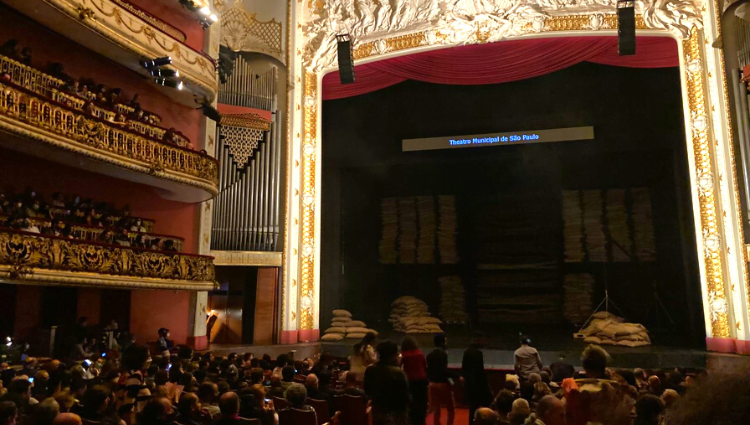 #EuFui: A NovaBrasil marcou presença na Ópera CAFÉ, no Theatro Municipal