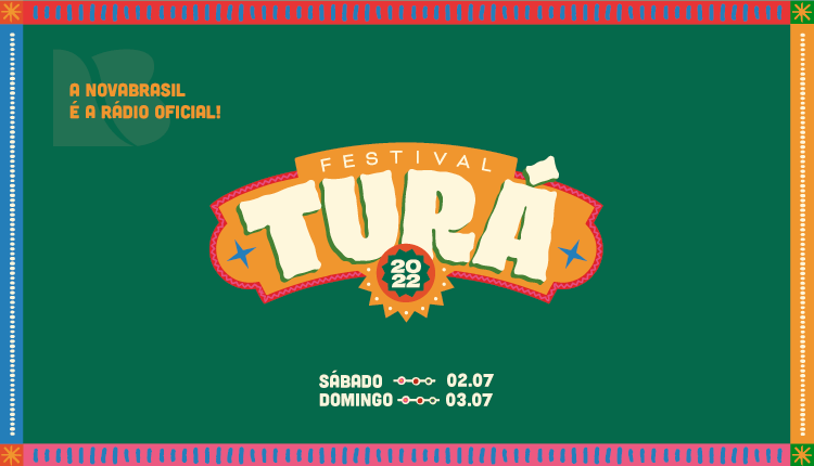 A Novabrasil é a rádio oficial do Turá, festival que fomenta, divulga e exalta a diversidade da cultura brasileira.
