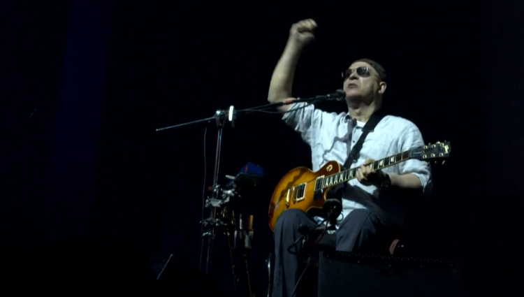 #SaudadeDoDia Relembre o show de Os Paralamas do Sucesso no Festival Novabrasil de 2019