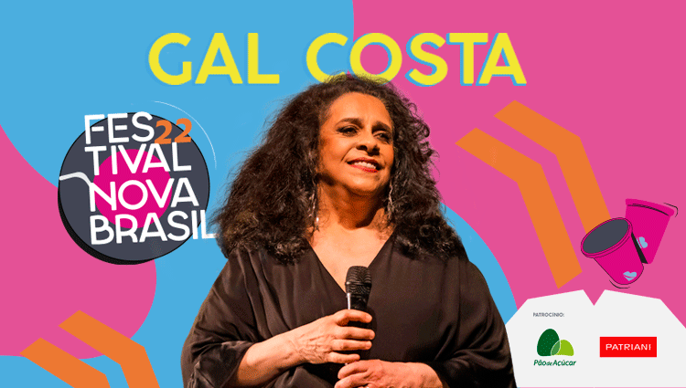 Gal Costa é a atração principal de sábado no Festival Novabrasil de 2022