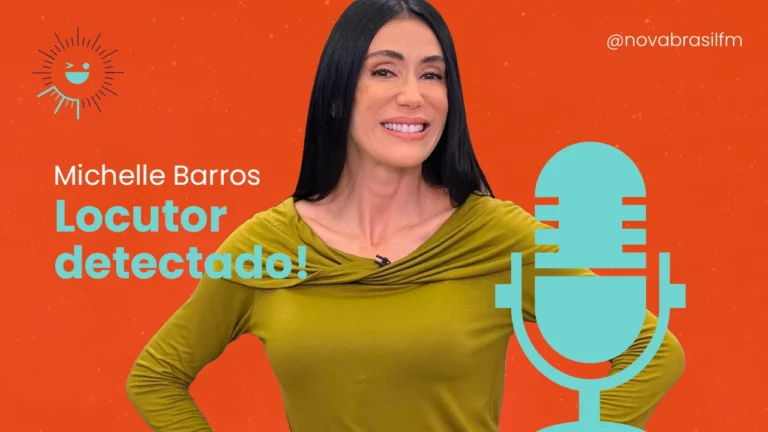 Radar: Michelle Barros foi Locutora Detectada da semana