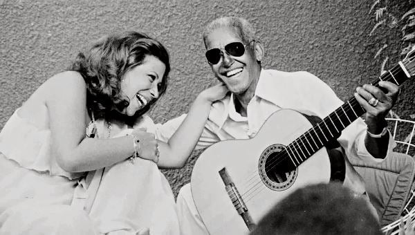 Saiba quais são os principais nomes do samba nacional da atualidade. Na foto, Beth Carvalho e Cartola, em 'Brasil 78'