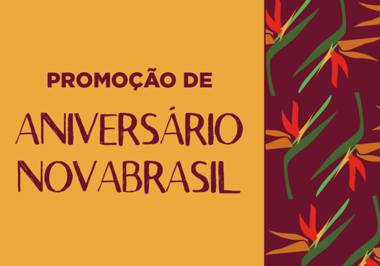 Dia 1º de junho, a Novabrasil faz aniversário; concorra a camisetas exclusivas