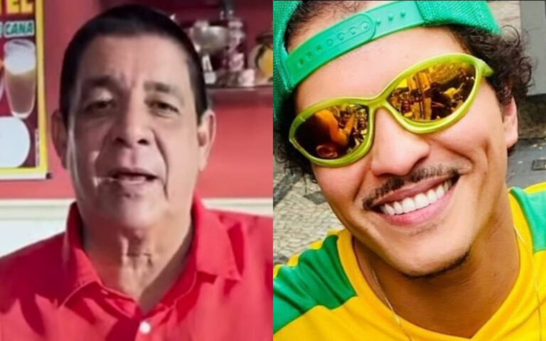 Zeca Pagodinho convida Bruno Mars para pagode com cerveja em Xerém