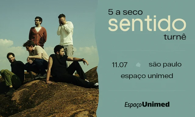 5 A SECO: TURNÊ SENTIDO