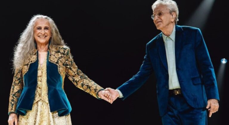 Turnê de Caetano Veloso e Maria Bethânia vai virar álbum ao vivo