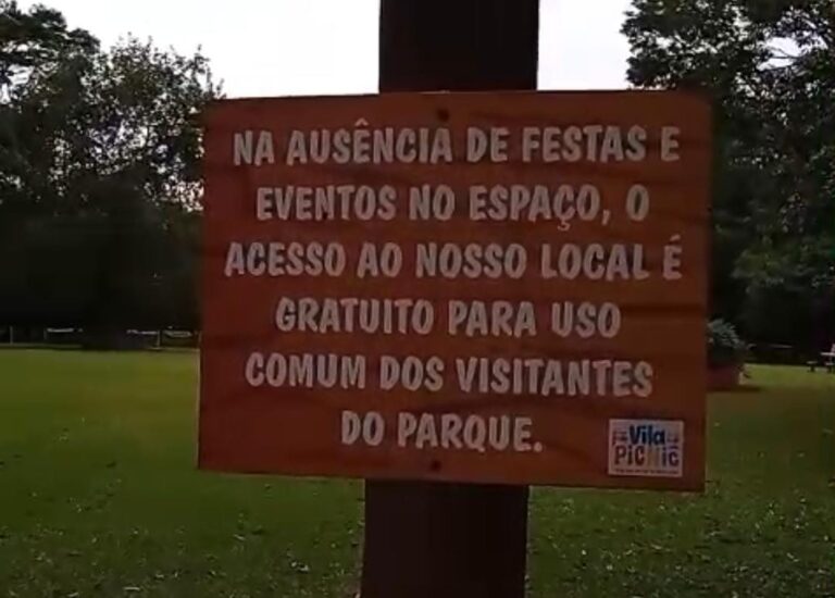 Parque Villa-Lobos em SP vira vitrine de negócios e fecha áreas verdes ao público